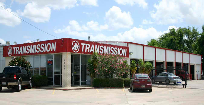 transmission repair houston locations map