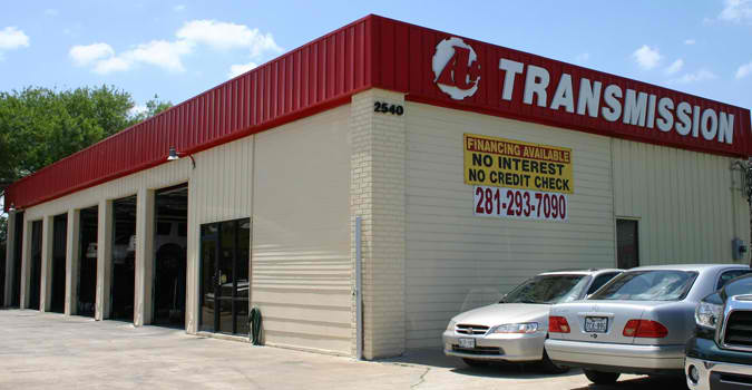 transmission repair houston locations map
