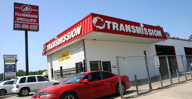 transmission repair houston locations map