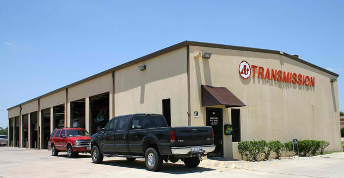 transmission repair houston locations map